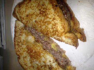 Our Grilled Cheese Burger